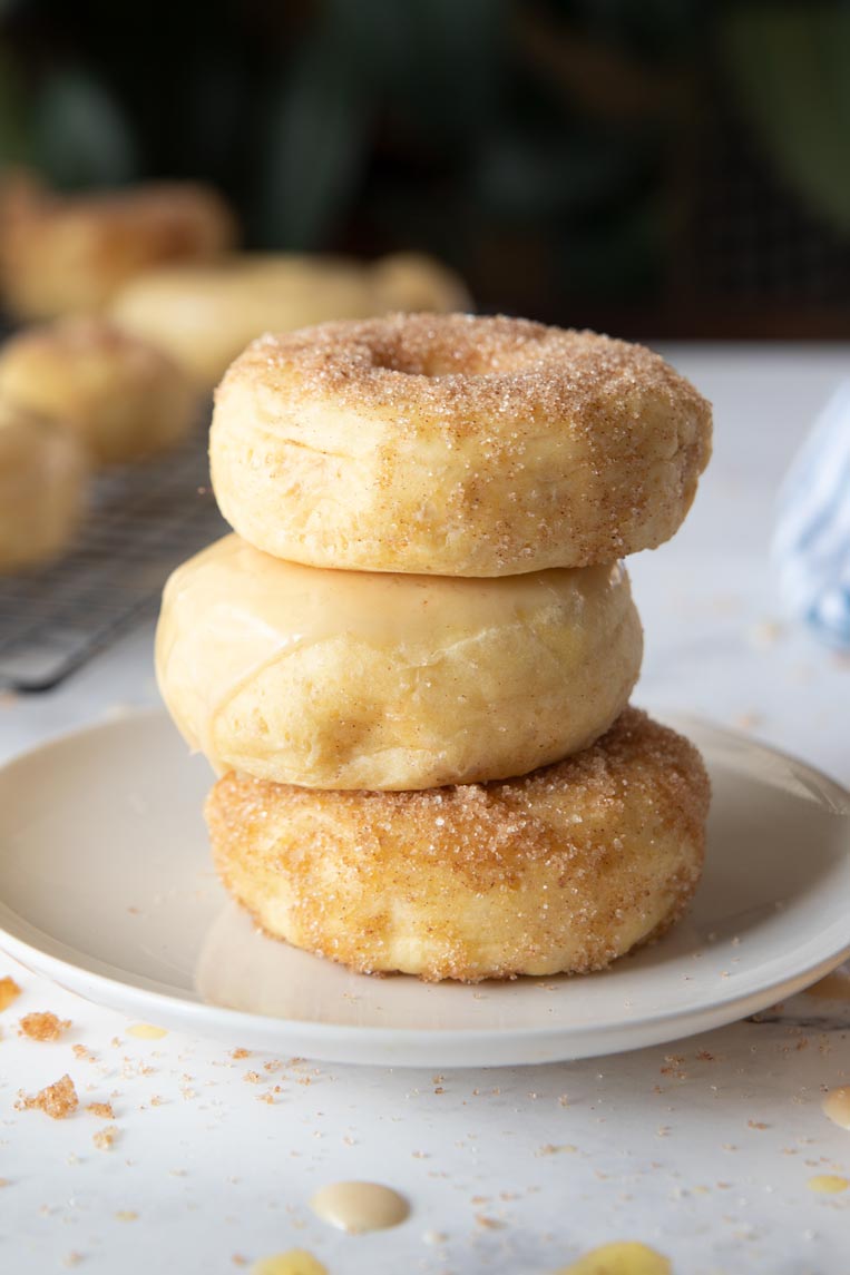 Easy Baked Yeast Donuts